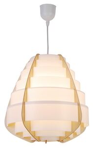 Nagoja Viseća Lampa Bež 1x40W E27