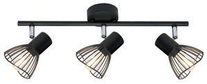 Fly Plafonska Lampa Crna 3 3x40W E14