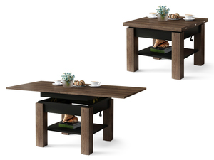 Multifunkcionalni Sto Cleo Braon-Crni 1647