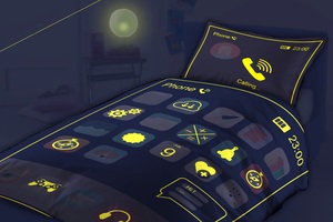 Baloo Svetleća Posteljina za decu Smartphone 160x200+70x80cm