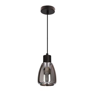 Moldo Viseća Lampa Crna 1x40W E27