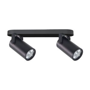 Gary Zidna Lampa Crna 2x15W GU10