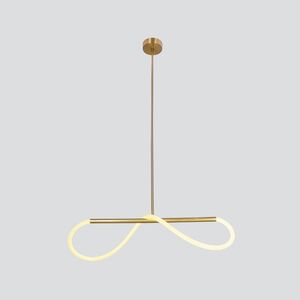 Supreme Viseća Lampa 80cm Zlatna 18W LED 3000K