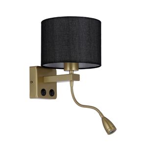 Polo Zidna Lampa 2 1x40W E27 + 2W LED