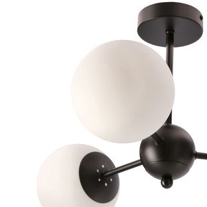 Calari  Viseća Lampa Crna 3x40W E14