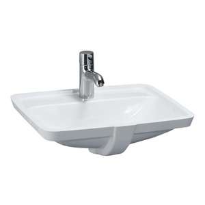 Laufen 8.1196.6.000.109.1 Pro S White umivaonik (lavabo) 49x36x17 podgradni sa prelivom i zaravnjenjem ispred