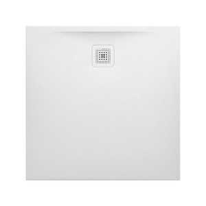 Laufen 2.1095.6.000.000.1 Pro Marbond White tuš kada 90x90 ugradna ili nadgradna visine 30mm sa poklopcem sifona