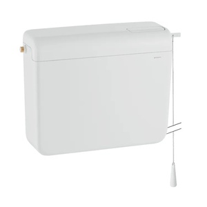 Geberit 136.232.11.1 AP112 Alpsko beli vodokotlić predzidni visokomontažni za start/stop ispiranje sa poteznim lančićem i fleksibilnim dovodnim crevom