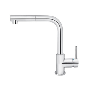 Rosan JZ38603 Zerro 265 Chrome baterija (slavina) za sudoperu sa izvlačnim tušem sa 3 cevi