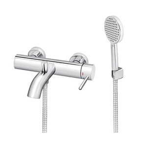 Rosan JZ33101 Zerro Chrome baterija (slavina) za tuš sa izlivom i ručnim tuš setom