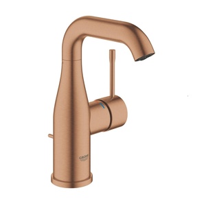 Grohe 23462DL1 Essence 160 Brushed Warm Sunset jednoručna baterija (slavina) za umivaonik sa odlivnim ventilom sifona pop-up