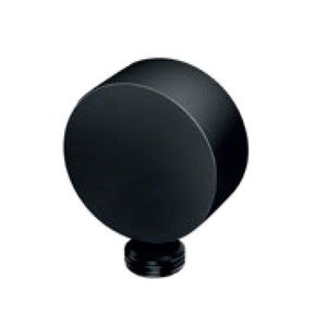 Rosan PRGC12D Dark Black priključak za crevo ručnog tuša zidni okrugli