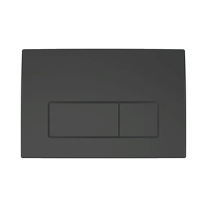 Geberit 115.119.14.1 Delta50 Black Matt taster za ugradne vodokotliće dvokoličinski četvrtasti