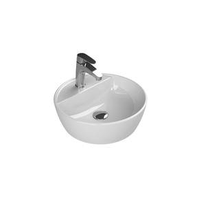 Turkuaz CeraStyle One White umivaonik (lavabo) 42x42x13,5 nadgradni sa rupom za bateriju okrugli 76400U