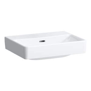 Laufen 8.1596.1.000.109.1 Pro S White umivaonik (lavabo) 45x34x8,5 konzolni sa prelivom