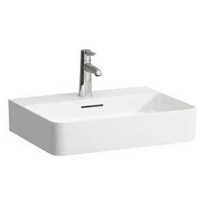 Laufen 8.1028.2.000.104.1 Val White umivaonik (lavabo) 55x42x11,5 konzolni i nadgradni sa rupom za bateriju