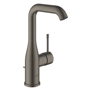 Grohe 32628AL1 Essence 210 Brushed Hard Graphite baterija (slavina) za umivaonik sa odlivnim ventilom sifona