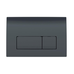 Geberit 115.119.DW.1 Delta50 Black taster za ugradne vodokotliće dvokoličinski četvrtasti