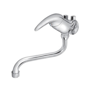 Rosan J362001 King 200 Chrome baterija (slavina) za sudoperu/umivaonik zidna sa spoljnim priključcima za prorčni bojler