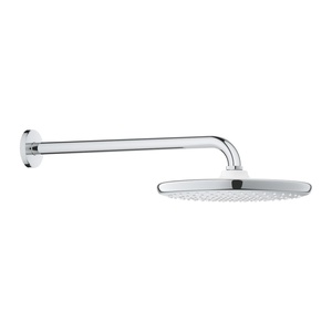 Grohe 26668000 Tempesta 250 Chrome nadglavni tuš okrugli sa 1 mlazom i držačem nadglavnog tuša zidnim od 380mm
