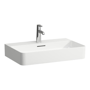 Laufen 8.1028.4.000.104.1 Val White Umivaonik (lavabo) 65x42x11,5 nadgradni pravougaoni sa prelivom