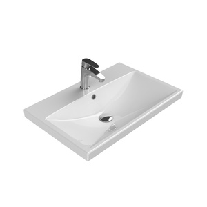 Turkuaz CeraStyle Elite White umivaonik (lavabo) 70x45x5 konzolni sa rupom za bateriju i prelivom 32100U