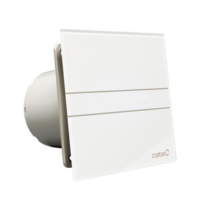 Cata 00900000 E-100 G White kupatilski ventilator sa staklenom pločom