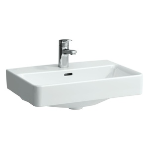 Laufen 8.1895.8.000.104.1 Pro S White umivaonik (lavabo) 55x38x9,5 konzolni sa rupom za bateriju i prelivom