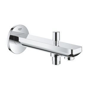 Grohe 13390000 BauContemporary 180 Chrome izliv zidni sa priključkom za crevo i prebacivačem