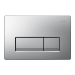 Geberit 115.105.46.1 Delta50 Matt Chrome taster za ugradne vodokotliće dvokoličinski četvrtasti