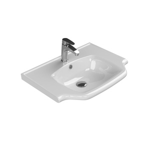 Turkuaz CeraStyle New Classic White umivaonik (lavabo) 65x48x5 konzolni sa rupom za bateriju i prelivom 81000U