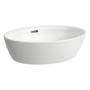 Laufen Pro B White umivaonik (lavabo) 52x39x15 nadgradni sa prelivom 8.1296.4.000.109.1