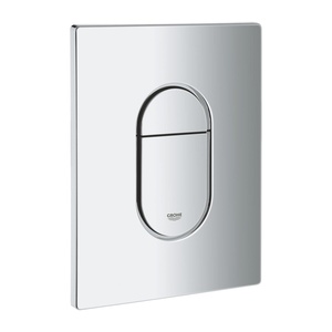 Grohe 38844000 Arena Cosmopolitan Chrome aktivacioni taster za ugradne vodokotliće dvokoličinski elipsasti