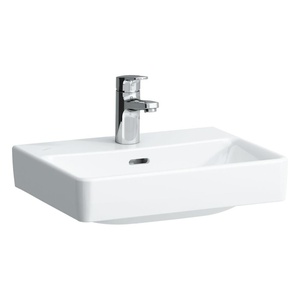 Laufen 8.1596.1.000.104.1 Pro S White umivaonik (lavabo) 45x34x8,5 konzolni sa rupom za bateriju