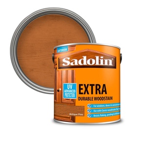 Sadolin Extra Antique Pine 2,5L posebni lazurni premaz za drvo za spolja (do 0,07L/m2 na glatkom drvetu)