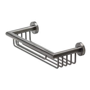 Geesa 916514-09-30 Nemox Brushed Metal Black korpa za tuš kabinu