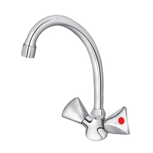 Rosan K26101 Klasik 215/200 Chrome baterija (slavina) za sudoperu sa 3 cevi