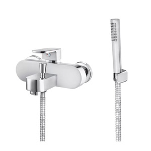 Rosan JM33101 Mistique Chrome baterija (slavina) za tuš sa izlivom i ručnim tuš setom - gratis