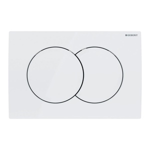 Geberit 115.107.11.1 Delta01 White taster za ugradne vodokotliće dvokoličinski okrugli