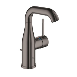 Grohe 23462A01 Essence 160 Hard Graphite jednoručna baterija (slavina) za umivaonik sa odlivnim ventilom sifona pop-up
