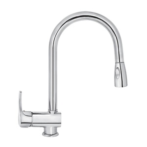 Rosan JC38501 Cubo 180 Chrome baterija (slavina) za sudoperu sa izvlačećim tušem 1 mlaz