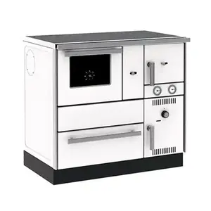 Alfa Term 27 NR šporet na čvrsto gorivo beli, levi, ECO