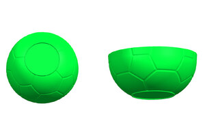 Činija lopta - velika 2,25L