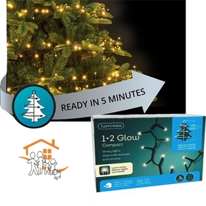 Novogodišnje LED 1-2 glow compact(gusce od basic) za jelke150cm 5 nivoa sijalica 400L 0.58kgs 495400