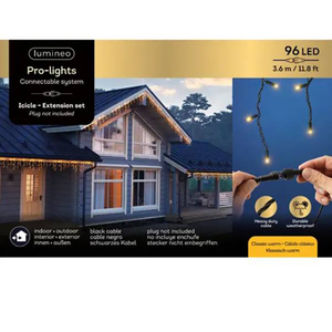 LED rasveta 96 lampica dužina 3,6m efekat plamen sveće 493714