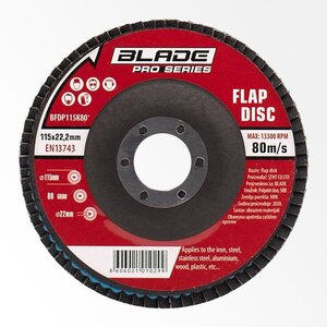 Flap disk (lamelni) Premium - BLADE BFDP115K120