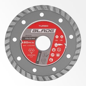 Dijamantski disk za sečenje (Turbo) - BLADE BDDT180
