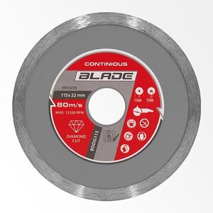 Dijamantski disk za sečenje (glatki) - BLADE BDDG125
