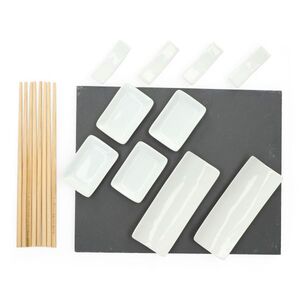 Dekordom Set za suši stone 30x24cm - multicolor - hml