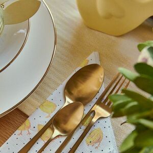 Dekordom Pribor za jelo abele 16kom - gold - hml